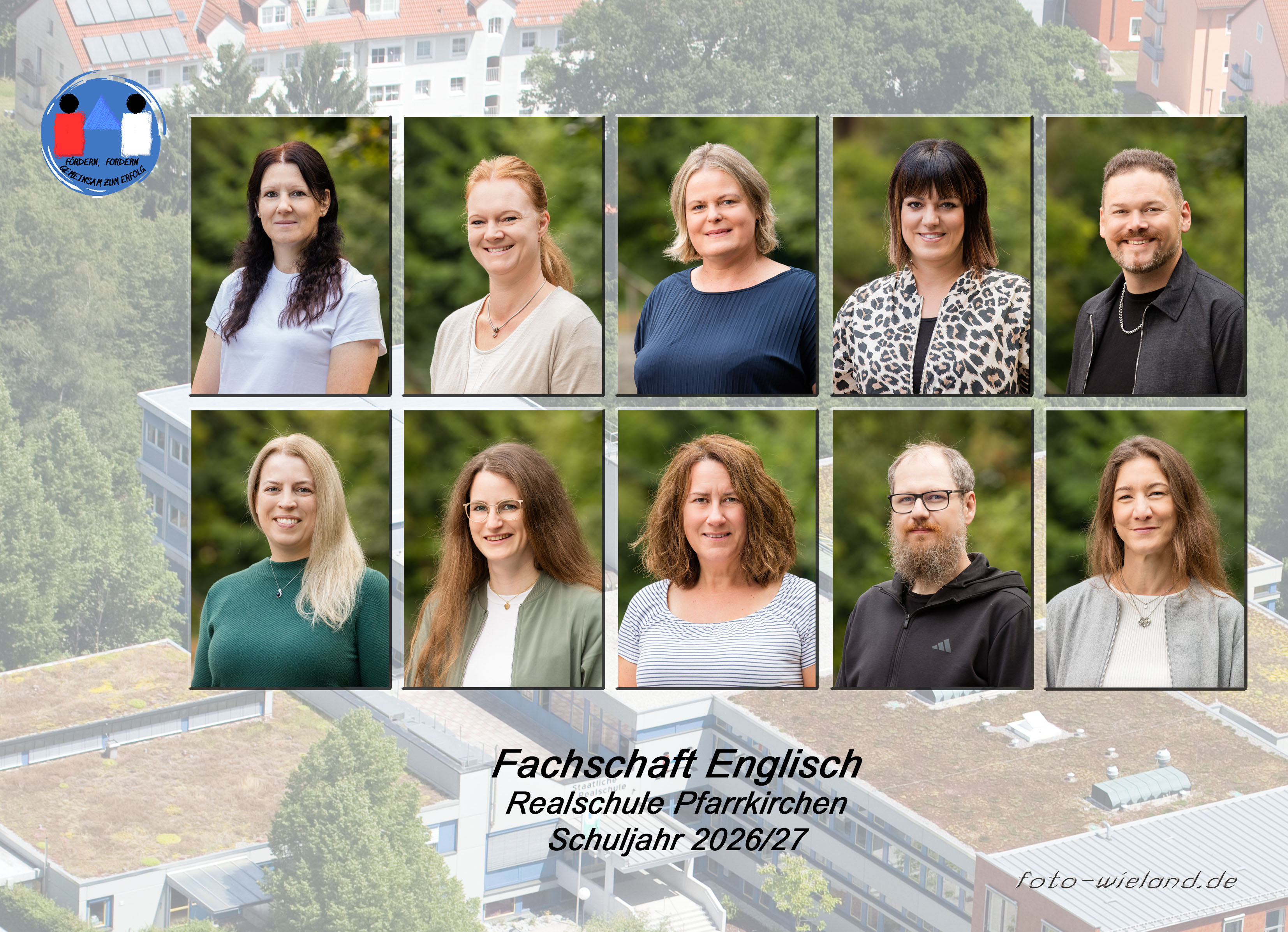 Die Fachschaft Englisch im Schuljahr 2026/2027