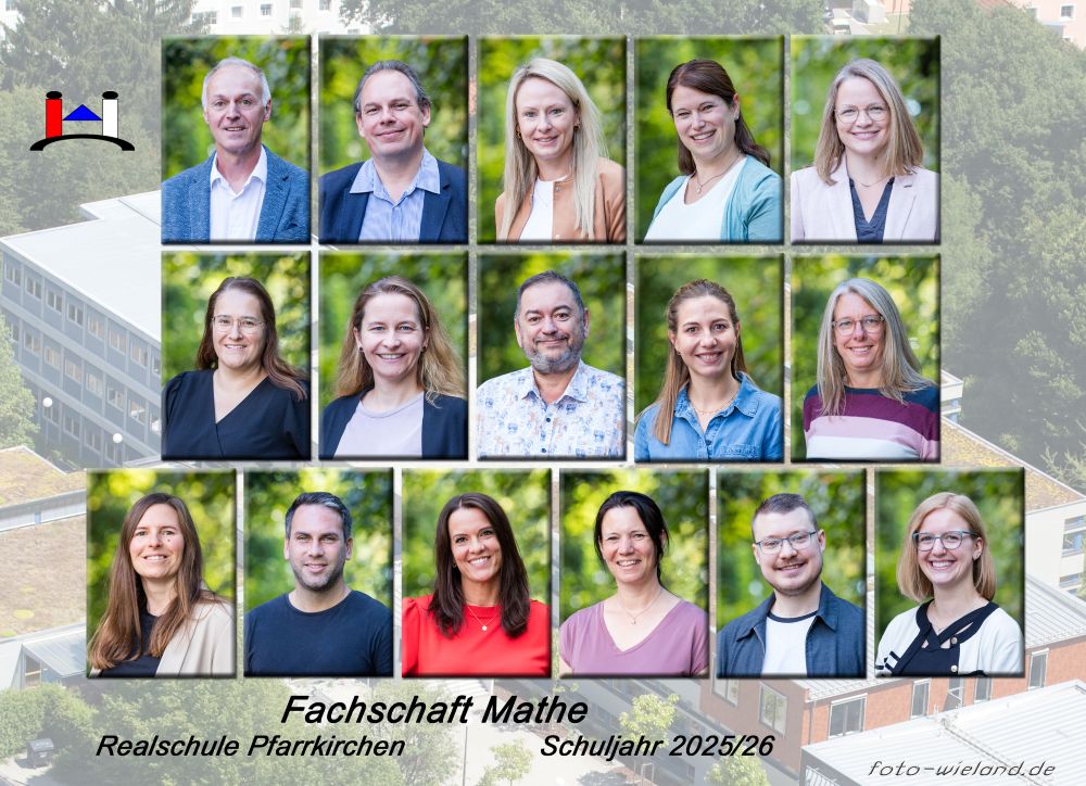 Die Fachschaft Mathematik im Schuljahr 2025/2026